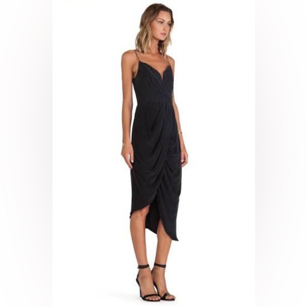 Zimmermann Black Backless Dress